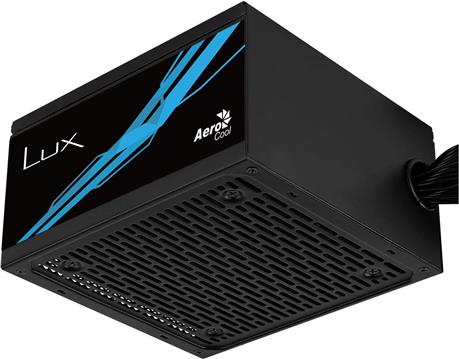 Aerocool LUX 550W power supply unit 20+4 pin ATX ATX Black