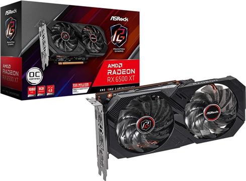 Grafička kartica ASRock Radeon RX 6500 XT Phantom Gaming 8GB OC