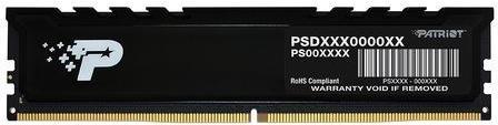 Memory module PATRIOT SIGNATURE PREMIUM DDR5 24GB 5600MHz 1 Rank (PSP524G560081H1)