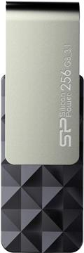 Silicon Power Blaze B30 USB flash drive 256 GB USB Type-A 3.2 Gen 1 (3.1 Gen 1) Black, Silver