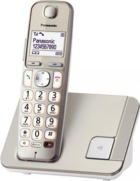 Panasonic DECT telephone KX-TGE 210 PDN champagne gold