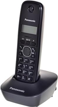 Panasonic KX-TG1611 telephone DECT telephone Black Caller ID