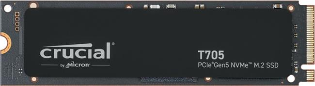 Crucial T705 1TB PCIe Gen5 NVMe M.2 SSD, CT1000T705SSD3
