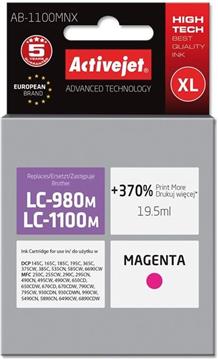 Activejet AB-1100MNX ink (replacement for Brother LC1100/LC980M; Supreme; 19.5 ml; magenta)