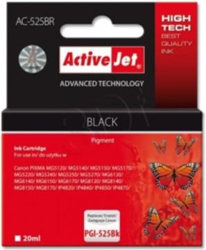 Activejet ACC-525BN ink (replacement for Canon PGI-525Bk; Supreme; 20 ml; black)