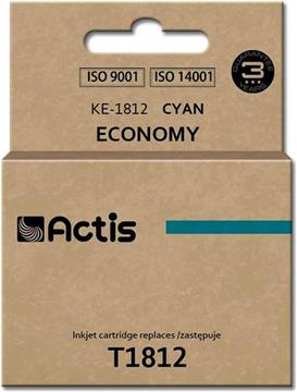 Actis KE-1812 ink (replacement for Epson T1812; Standard; 15 ml; cyan)