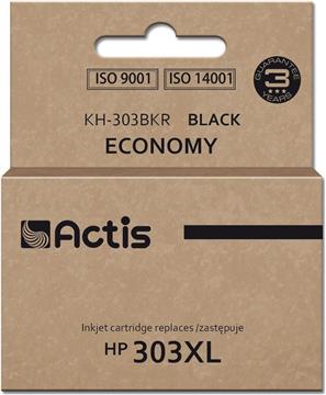Actis KH-303BKR ink for HP printer, replacement HP 303XL T6N04AE; Premium; 20ml; 600 pages; black