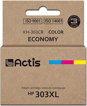 Actis KH-303CR ink for HP printer, replacement HP 303XL T6N03AE; Premium; 18ml; 415 pages; colour
