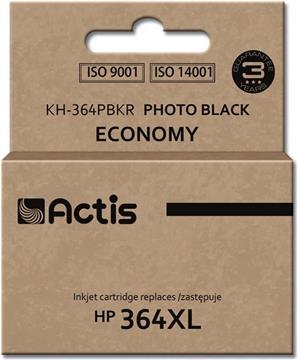 Actis KH-364PBKR Ink Cartridge (replacement for HP 364XL CB322EE; Standard; 12 ml; black, photo)