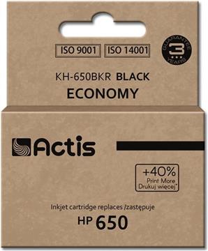 Actis KH-650BKR ink (replacement for HP 650 CZ101AE; Standard; 15 ml; black)