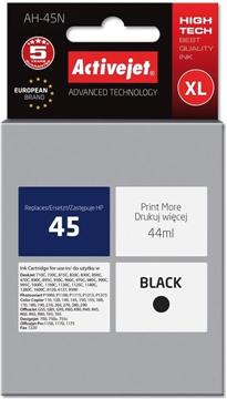 Activejet AH-45N Ink cartridge (replacement for HP 45 51645A; Supreme; 44 ml; black)