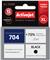 Activejet AH-704BR HP Printer Ink, Compatible with HP 704 CN692AE; Premium; 20 ml; black. Prints 70% more.
