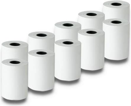 Qoltec 51896 Thermal roll 57 x 20 | 55g / m2 | 10 pcs. | BPA free
