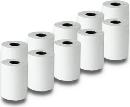 Qoltec 51899 Thermal roll 57 x 16 | 55g / m2 | 10 pcs. | BPA free