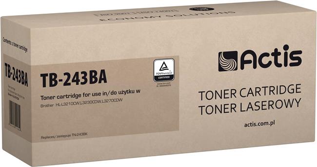 Actis TB-243BA toner (replacement for Brother TN-243BK; Standard; 1000 pages; black)