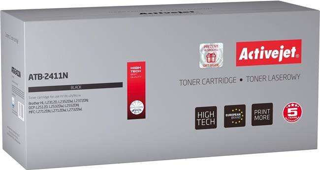 Activejet ATB-2411N Toner (replacement for Brother TN-2411; Supreme; 1200 pages; black)