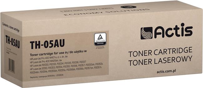 Actis TH-05AU Toner Universal (replacement for HP 05A CE505A, CF280A; Standard; 2800 pages; black)