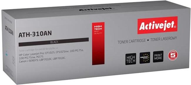 Activejet ATH-310AN Toner (replacement for Canon, HP 126A CRG-729B, CE310A; Premium; 1200 pages; black)