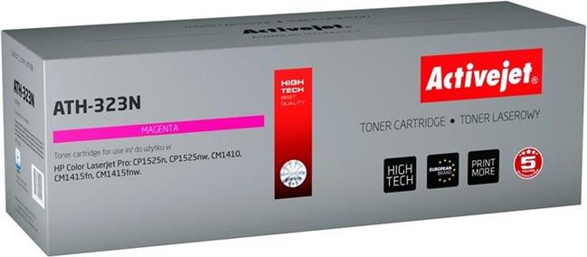 Activejet ATH-323N Toner (replacement for HP 128A CE323A; Supreme; 1300 pages; Magenta)