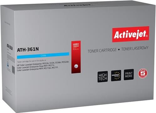 Activejet ATH-361N Toner (replacement for HP 508A CF361A; Supreme; 5000 pages; cyan)
