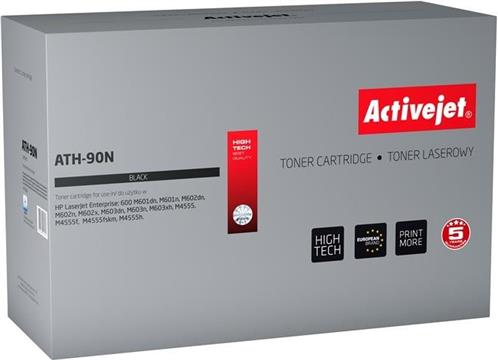 Activejet ATH-90N Toner (replacement for HP 90A CE390A; Supreme; 10000 pages; black)