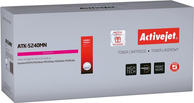 Activejet ATK-5240MN toner (replacement for Kyocera TK-5240M; Supreme; 3000 pages; magenta)