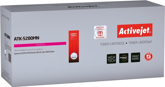 Activejet ATK-5280MN toner (replacement for Kyocera TK-5280M; Supreme; 11000 pages; magenta)