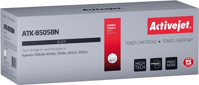 Activejet ATK-8505BN Toner (replacement for Kyocera TK-8505K; Supreme; 30000 pages; black)