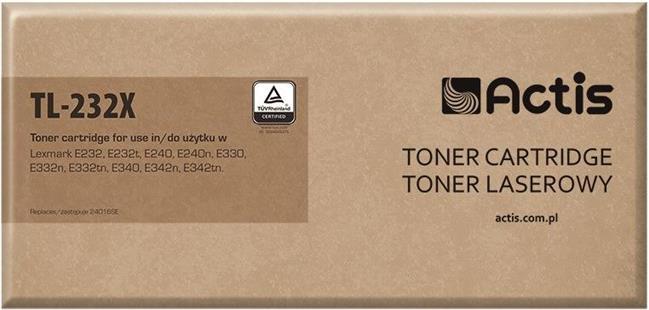 Actis TL-232X toner (replacement for Lexmark 24016SE/34016SE; Standard; 6000 pages; black)