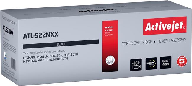 Activejet ATL-522NXX toner (replacement for Lexmark 52D2X00 (522X); Supreme; 45000 pages; black)