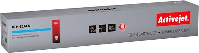 Activejet ATM-216CN toner (replacement for Konica Minolta TN216C; Supreme; 26000 pages; cyan)