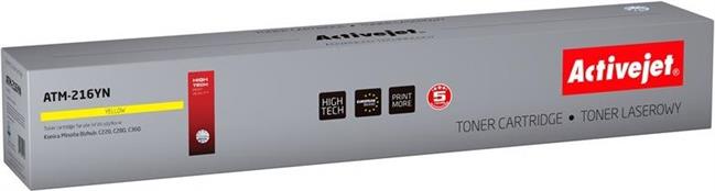 Activejet ATM-216YN toner (replacement for Konica Minolta TN216Y; Supreme; 26000 pages; yellow)