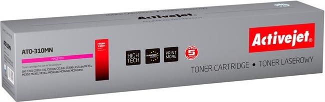 Activejet ATO-310MN toner (replacement for OKI 44469705; Supreme; 2000 pages; magenta)
