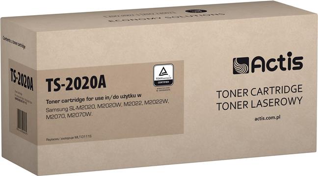 Actis TS-2020A Toner (replacement for Samsung MLT-D111S; Standard; 1000 pages; black)