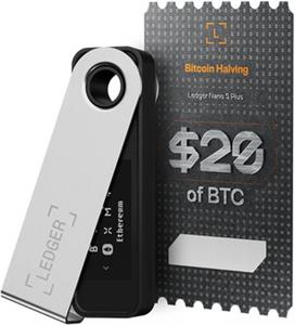 Ledger Nano S Plus, Bitcoin Halving Pack, Crypto Hardware Wallet, Black