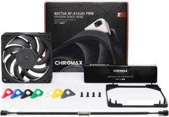 Noctua NF-A12X25 PWM CH.BK.S computer cooling component Processor Fan 12 cm Black