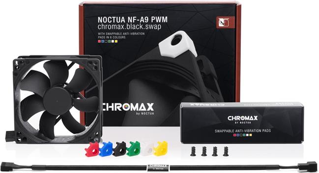 Noctua NF-A9 PWM CH.BK.S computer cooling component Computer case Fan 9.2 cm Black