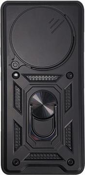 MM TPU HONOR MAGIC 6 LITE / HONOR X50 5G -ANTI-SHOCK WITH RING crna