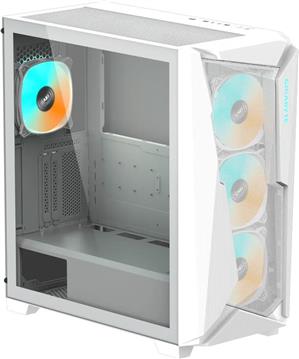 GIGABYTE C301 GLASS USB 3.1 Gen2 Type-C ARGB Illuminated Case, E-ATX White