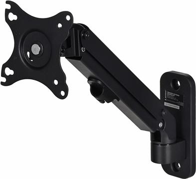Gembird MA-WA1-01 monitor mount / stand 68.6 cm (27") Black Wall