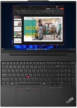 Prijenosno računalo LENOVO ThinkPad E16 Gen 2, 21MA003QSC, Core Ultra 7 155H, 32GB, 1TB SSD, Intel Arc Graphics, 16incha WUXGA IPS, NoOS, crni