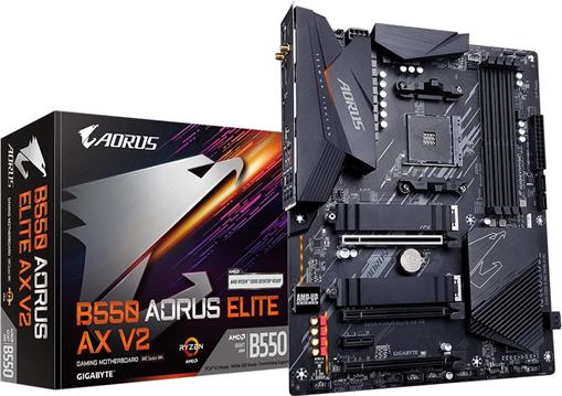 GIGABYTE Mainboard Desktop B550 AORUS ELITE AX V2