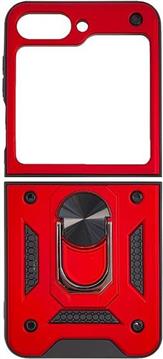 MM TPU SAM GALAXY Z FLIP 6 ANTI-SHOCK WITH RING crvena