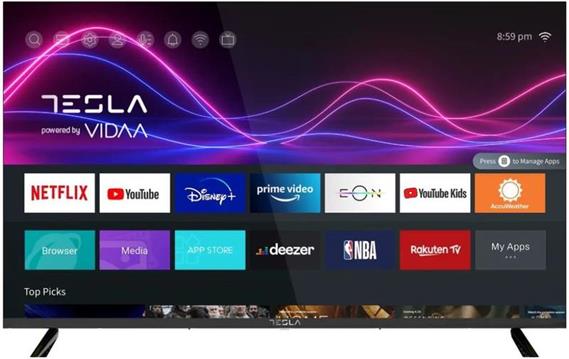 Tesla TV 50M345BUS, 50" VIDAA OS, Hotel mode, UHD