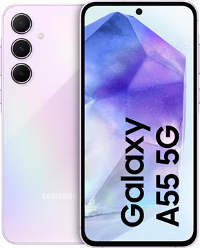 Mobitel Samsung Galaxy A55 8GB/256GB 5G, Lilac