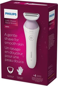 Women's shaver Philips 6000 series BRL136/00 1 head Trimmer Pink, White