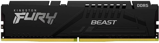 Kingston 32GB 6400MT/s DDR5 CL32 DIMM (Kit of 2) FURY Beast Black XMP, EAN: 740617342833