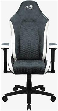 Aerocool Crown AeroSuede Universal gaming chair Padded seat Blue, Steel