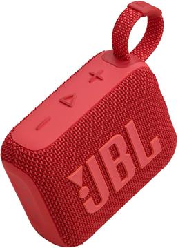 JBL GO 4 Bluetooth portable speaker, red