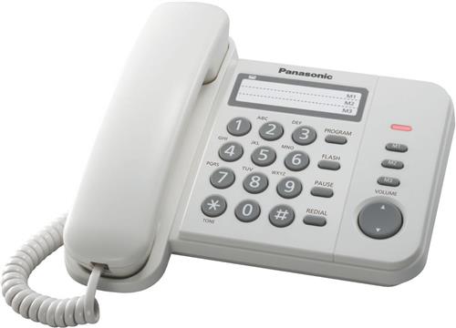 Fiksni telefon Panasonic KX-TS520FXW